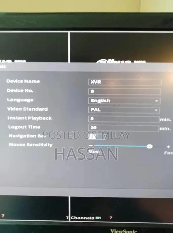 8-Camera CCTV Security System with XVR/DVR and 500GB Storage