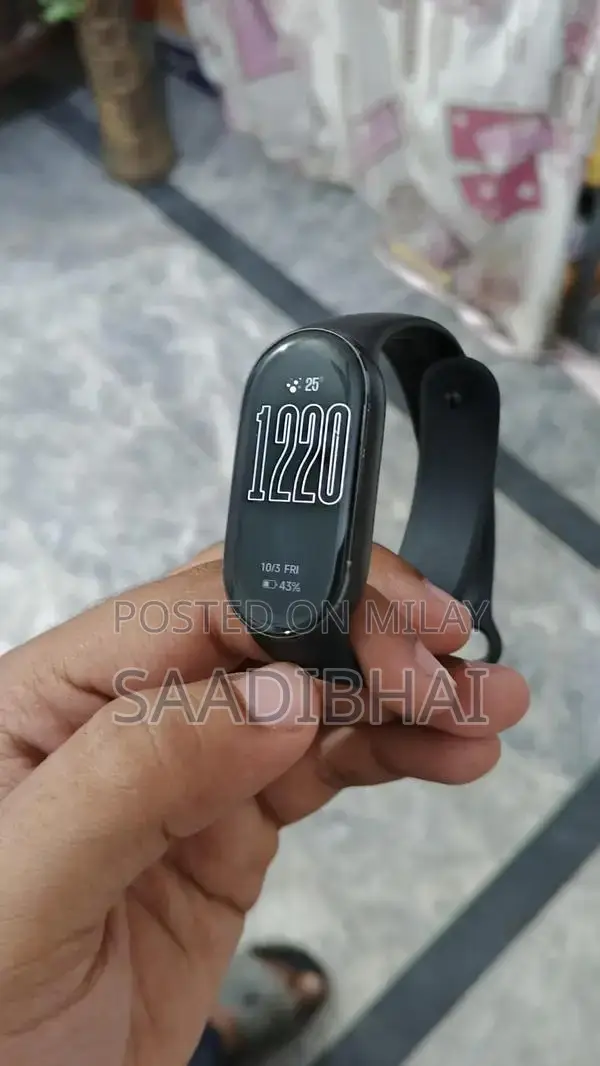 Mi Band 10 Fitness Tracker - Lightly Used Wearable Smart Device