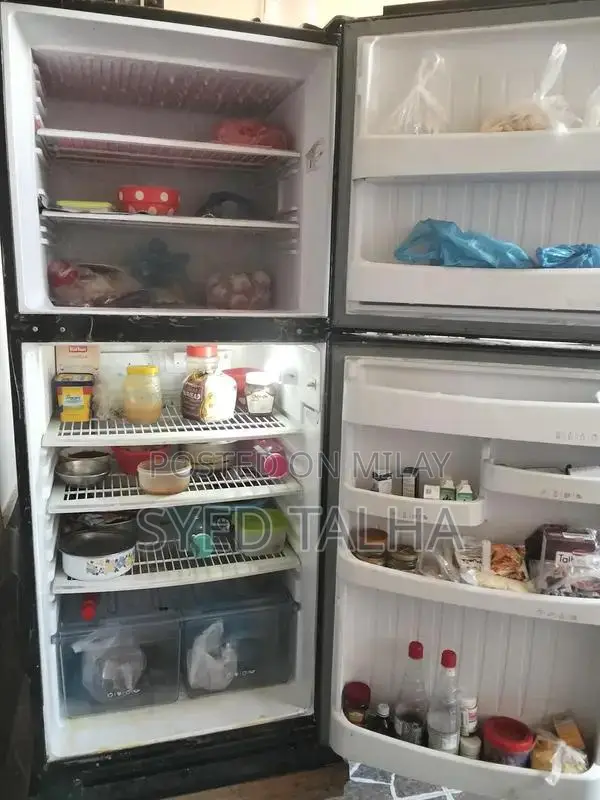 Orient Refrigerator - Functional Home Appliance with Minor Glass Damag