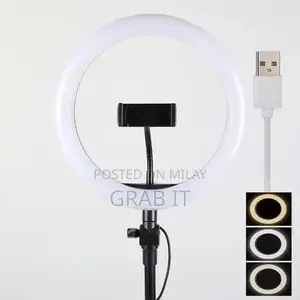 LED Selfie Ring Light with 3 Color Temperature Options