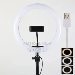 LED Selfie Ring Light with 3 Color Temperature Options