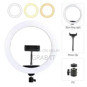 LED Selfie Ring Light with 3 Color Temperature Options