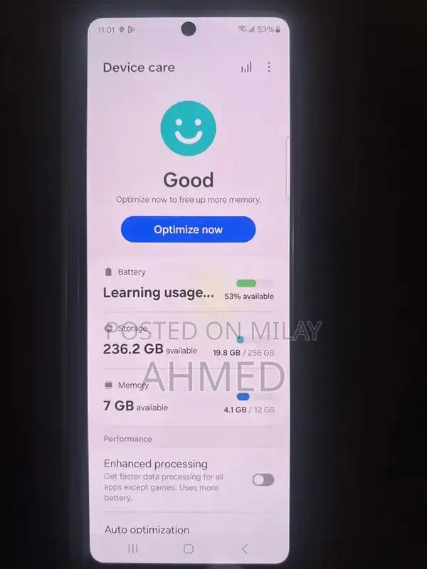 Samsung Z Fold 3 5G Smartphone with Display Issue