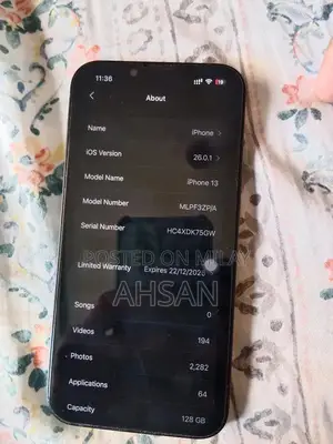 Apple iPhone 13 128GB Excellent Condition Smartphone