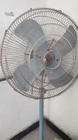 Photo - High-Performance Stand Fan with Adjustable Settings