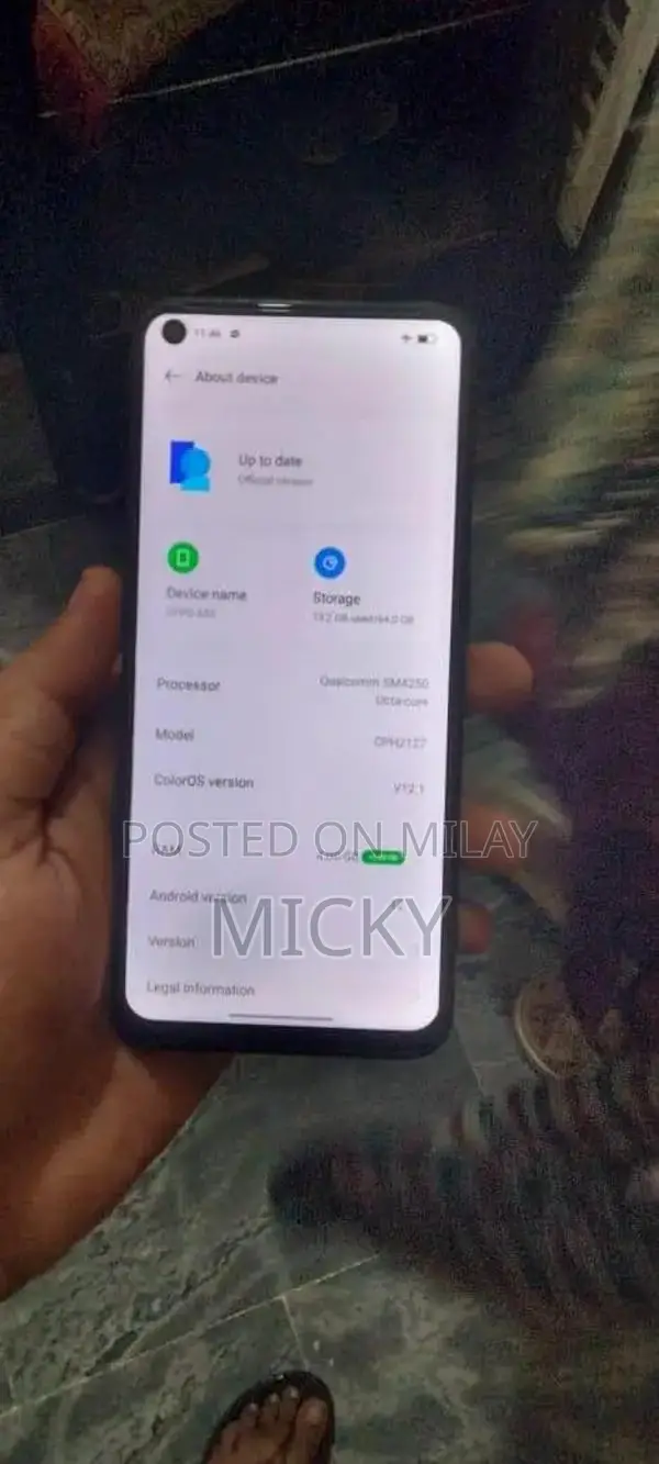 Oppo Smartphone with Excellent Camera and Battery Performance