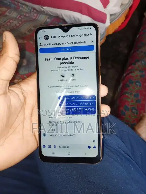 Samsung Galaxy A70 Smartphone - 6GB RAM, 128GB Storage