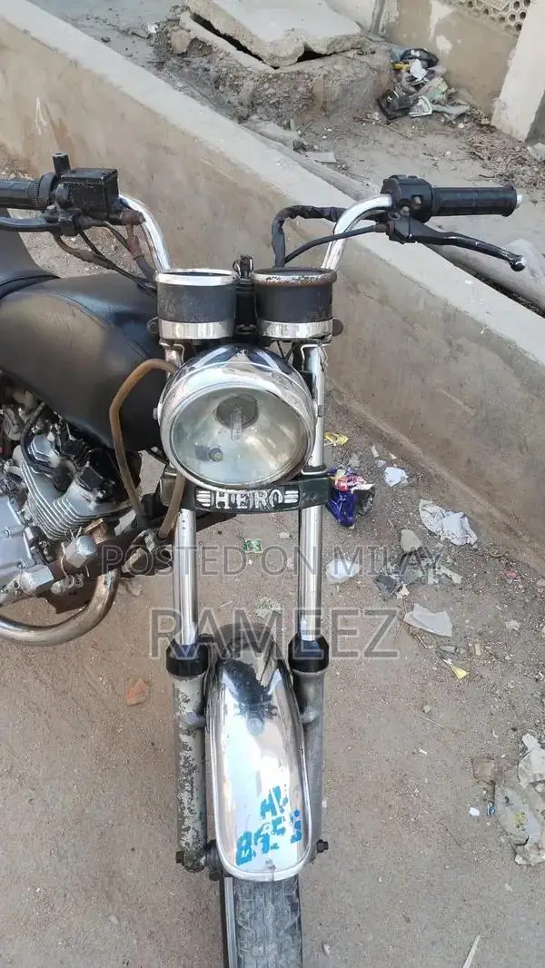 Hero 125 Chopper Motorcycle - Classic Style Ride