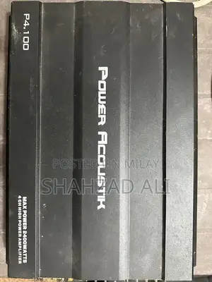 Photo - Power Acoustik P4.100 4-Channel High Power Car Audio Amplifier