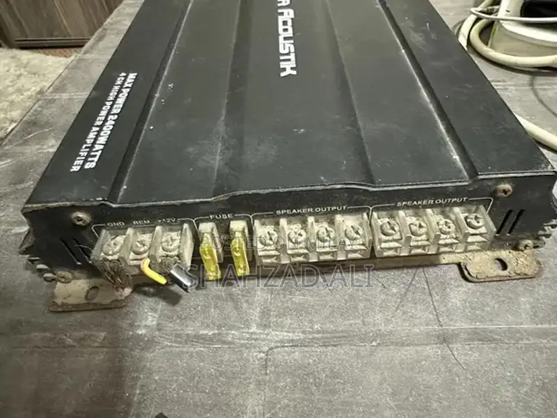 Power Acoustik P4.100 4-Channel High Power Car Audio Amplifier