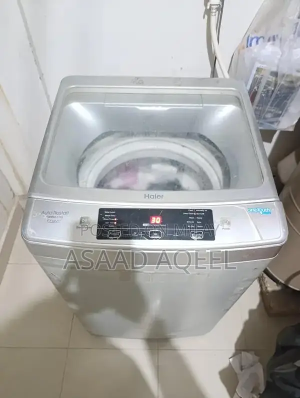 Haier Automatic Washing Machine - Home Laundry Appliance