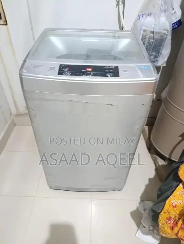 Haier Automatic Washing Machine - Home Laundry Appliance