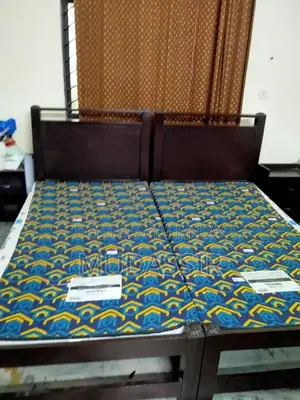 Photo - Solid Wood Bed Frame - Gently Used, Like New Condition