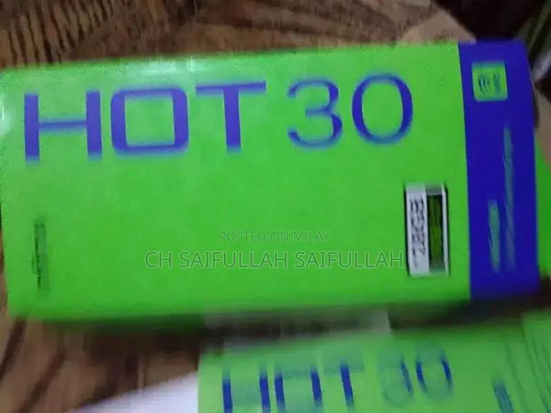 Infinix Hot 30 Smartphone with Generous Storage