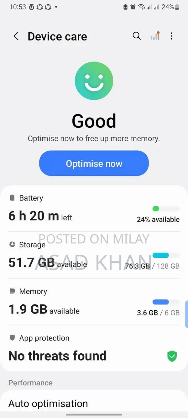 Samsung Galaxy A32 Smartphone with High Performance