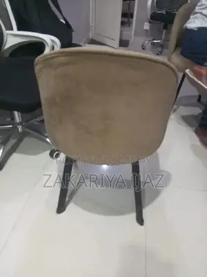 Set of 4 Coffee-Colored Chairs - Slightly Used Seating