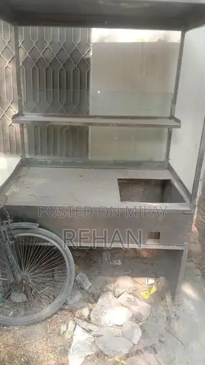 Stainless Steel Food Counter Workspace