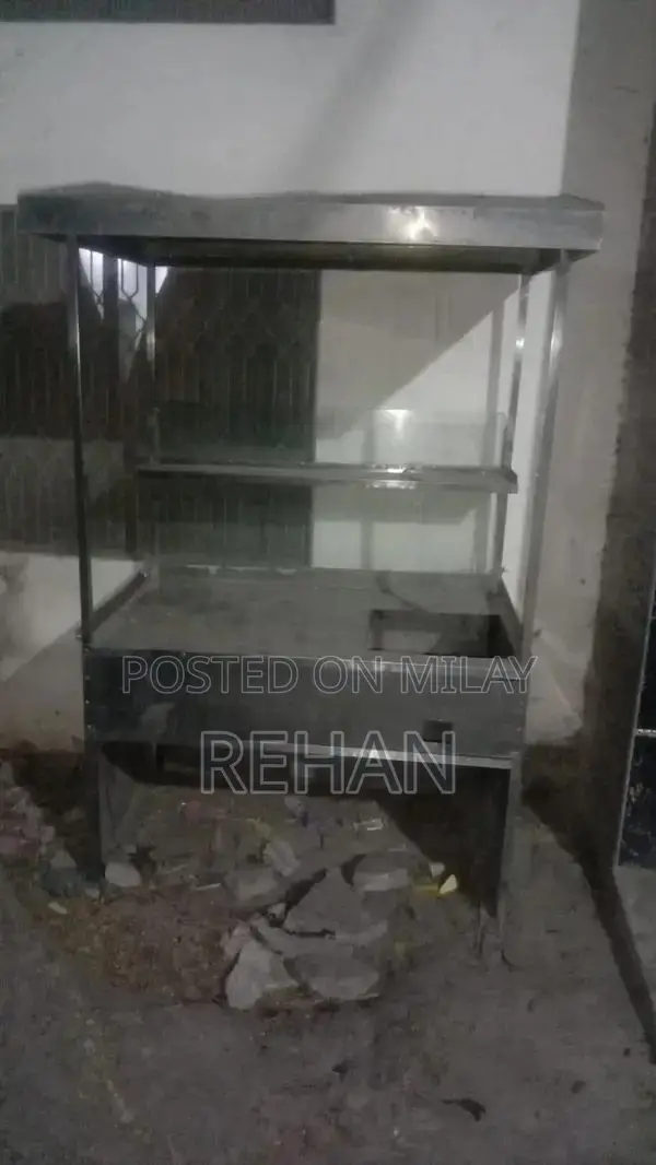 Stainless Steel Food Counter Workspace