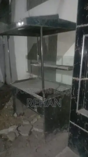 Stainless Steel Food Counter Workspace