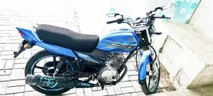 YBZ DX Blue Motorcycle Converted Dec 2020 Model