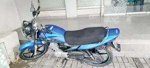 YBZ DX Blue Motorcycle Converted Dec 2020 Model