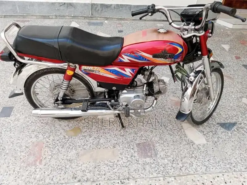 Unique 70cc Motorcycle Low Mileage Second Owner