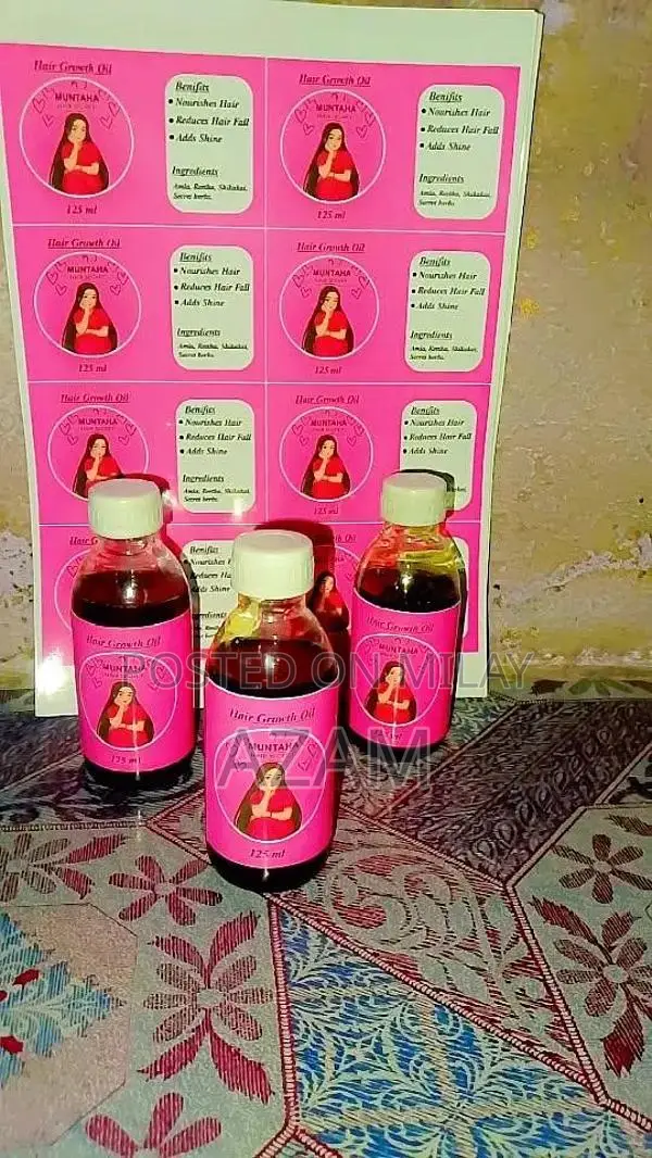 Muntaha Secret Hair Oil - Strengthen and Prevent Hair Loss