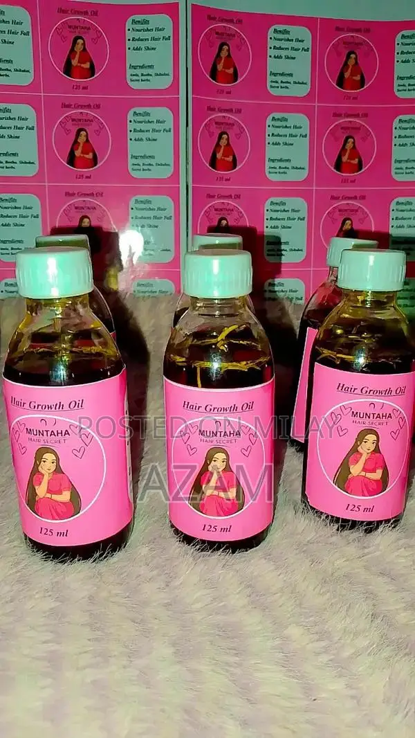 Muntaha Secret Hair Oil - Strengthen and Prevent Hair Loss