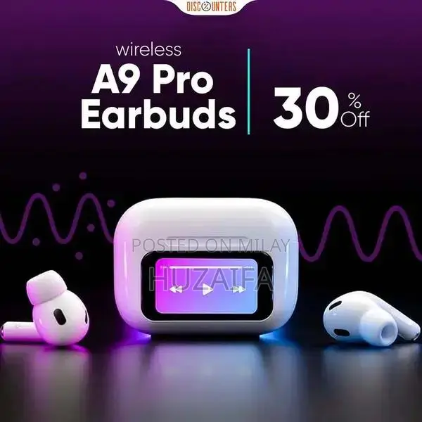Pro AirPods with Active Noise Cancellation and Touch Controls
