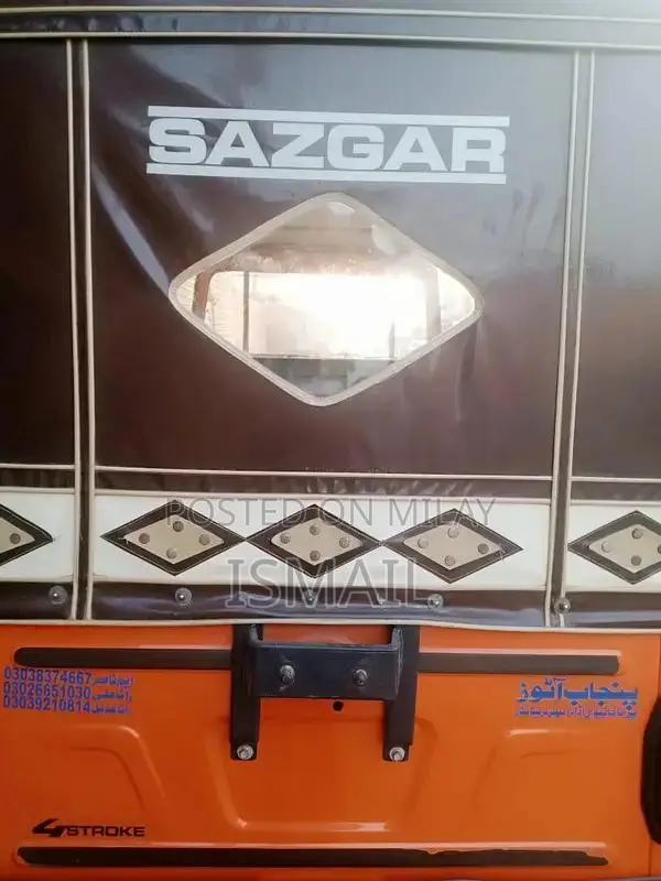 Sazgar Auto Rickshaw in Excellent Condition