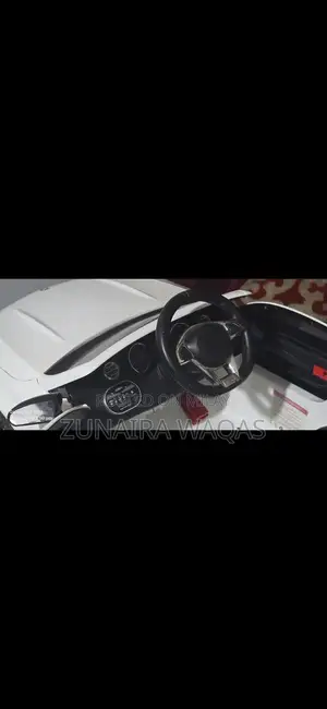 Kids Ride-On Car Toy with Minor Repair Needed