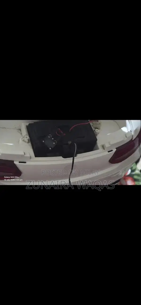 Kids Ride-On Car Toy with Minor Repair Needed