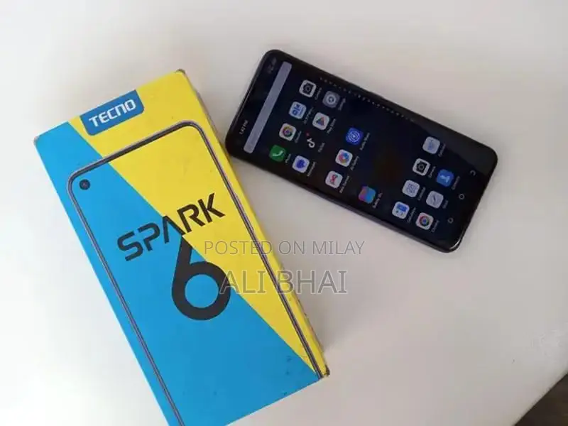 Tecno Spark 6 Smartphone 4GB RAM 64GB Storage