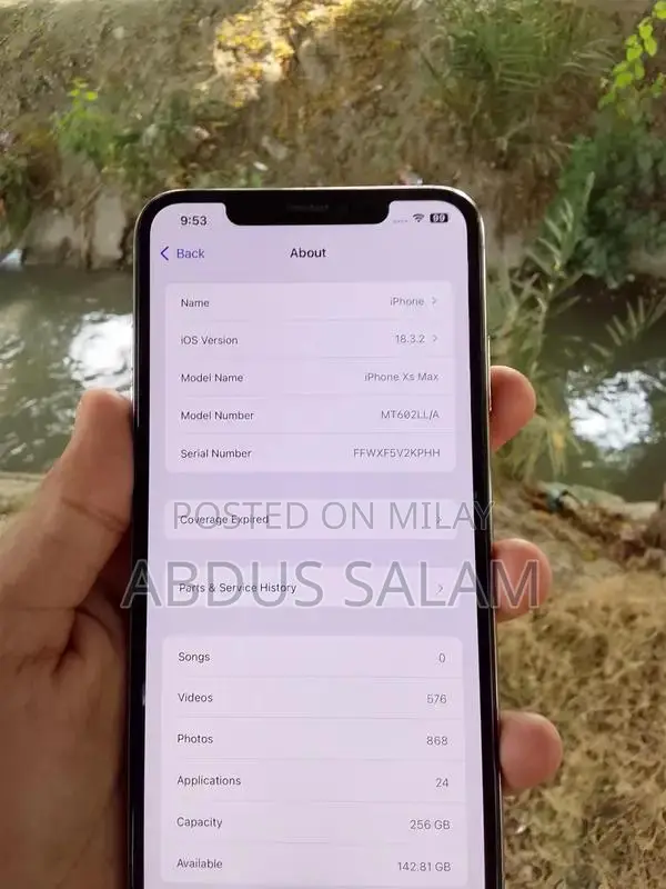 Apple iPhone XS Max Smartphone - Pre-Owned Excellent Condition