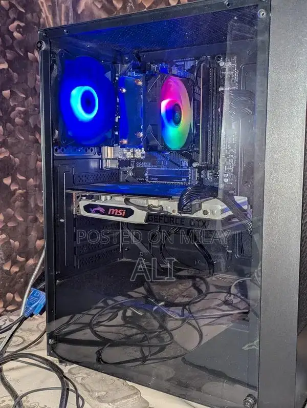 High-Performance Gaming PC with Ryzen 2600 and GTX 1660Ti