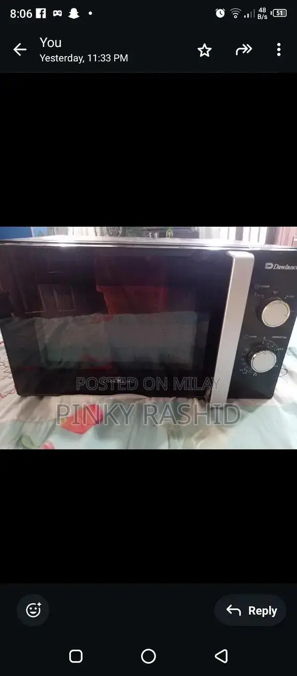 Compact Microwave Oven with Minor Surface Wear