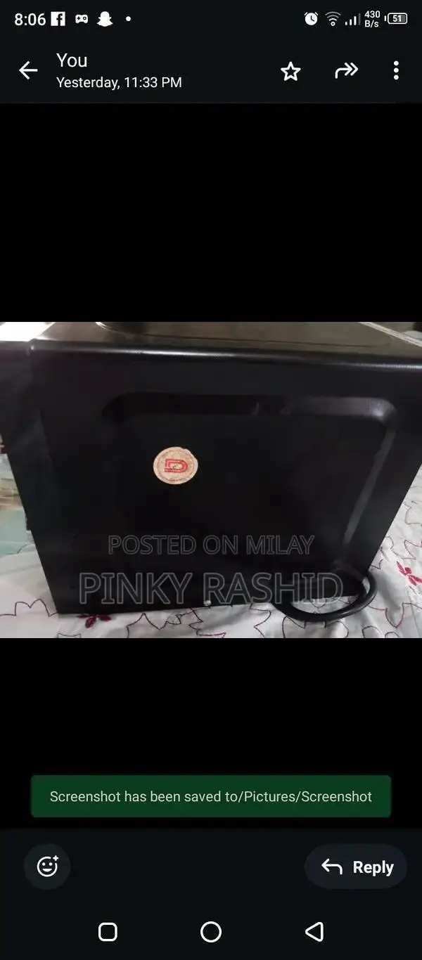 Compact Microwave Oven with Minor Surface Wear