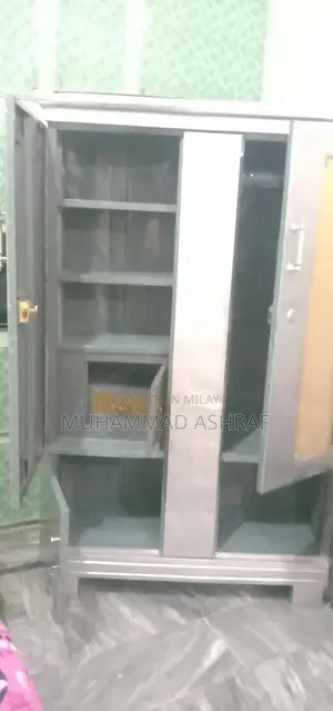 Photo - Classic Wooden Almirah Storage Wardrobe