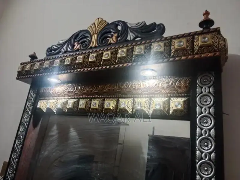 King-Size Double Bed Frame with Matching Set