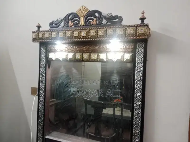 King-Size Double Bed Frame with Matching Set