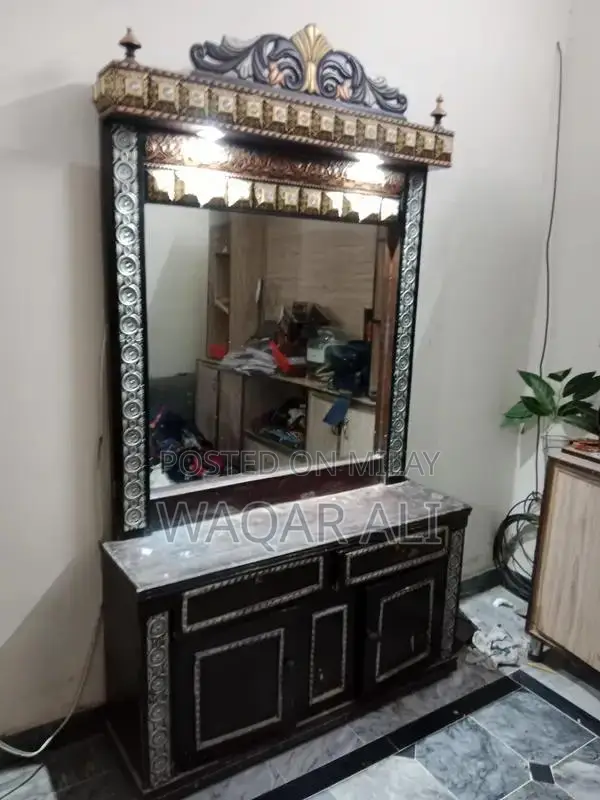 King-Size Double Bed Frame with Matching Set