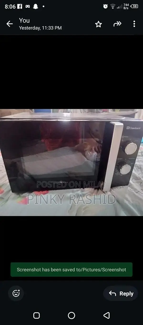 Compact Microwave Oven with Minor Surface Wear