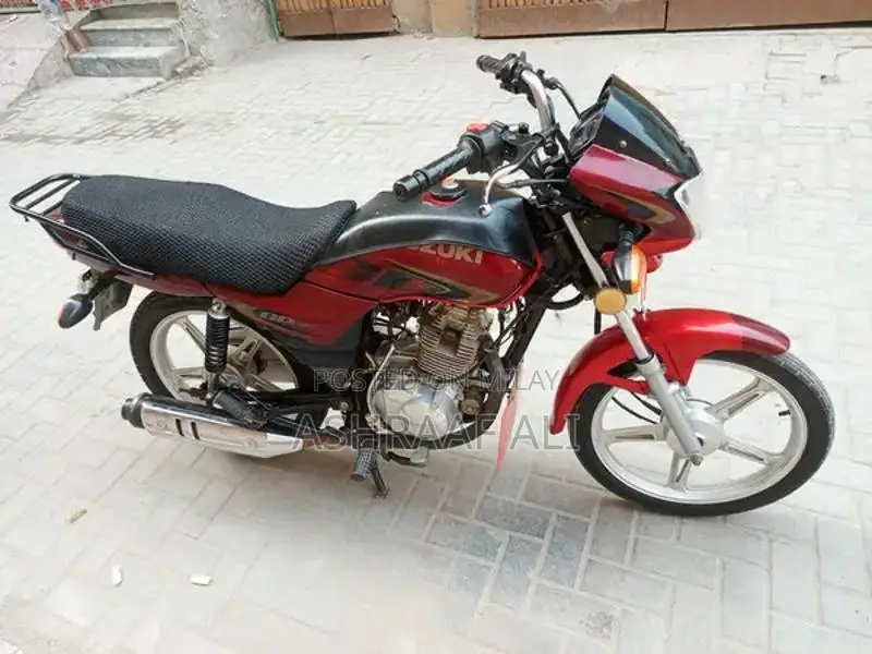 Suzuki GD 110S Motorcycle - Clean Condition, Electric Start