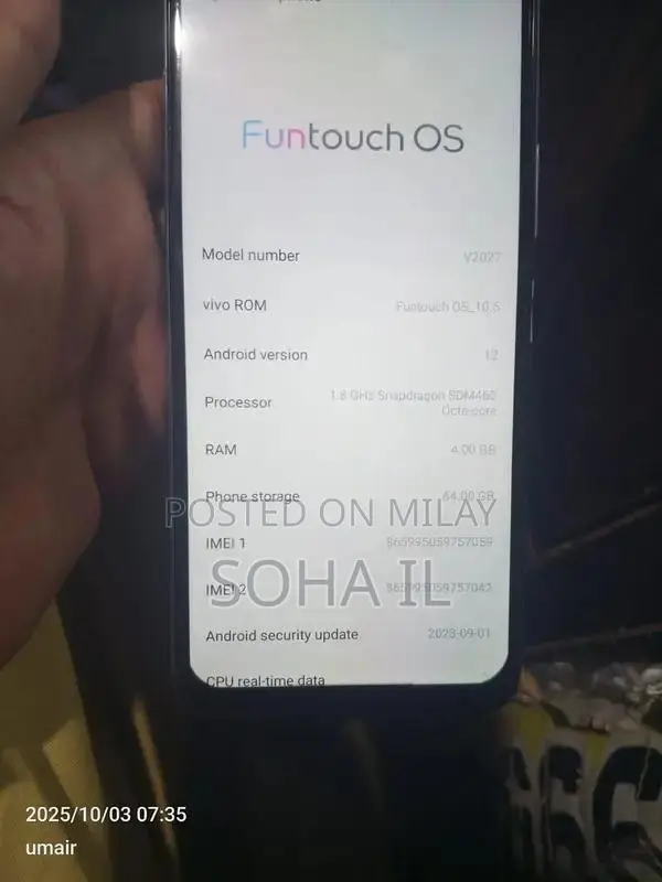 Vivo Y20 Smartphone - Budget-Friendly Mobile Device