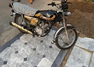 Honda 125 Black & Gold Edition Motorcycle