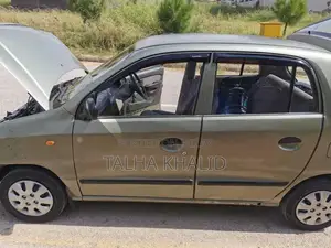 Hyundai Santro Club 2003 Green Compact Sedan with Modern Features