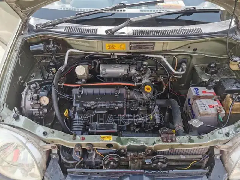 Hyundai Santro Club 2003 Green Compact Sedan with Modern Features