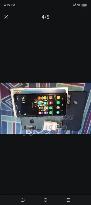 Smartphone with Large Storage and Box Charger