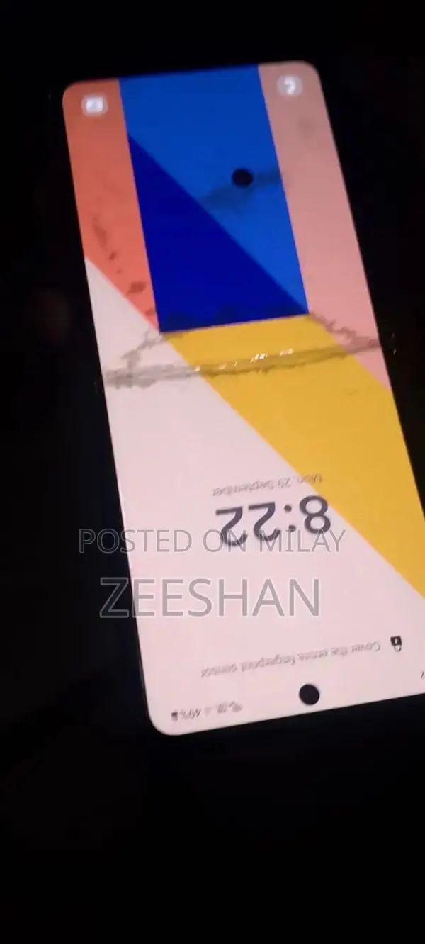 Compact Folding Smartphone with Advanced Display Technology