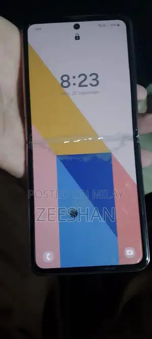 Compact Folding Smartphone with Advanced Display Technology